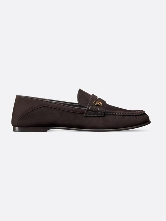 Dior Shoes - Dior Dior Time Suede Loafers IT 39 Women